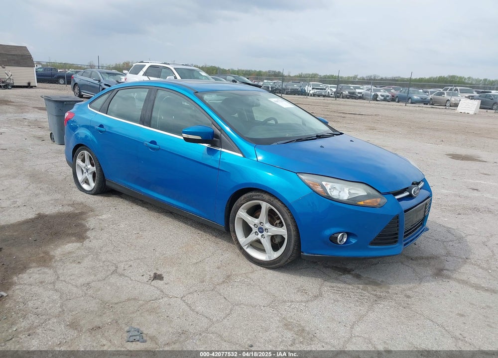 2014 FORD FOCUS TITANIUM VIN: 1FADP3J29EL253540