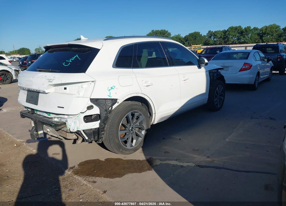 2022 AUDI Q5 VIN: WA1EAAFY7N2116498