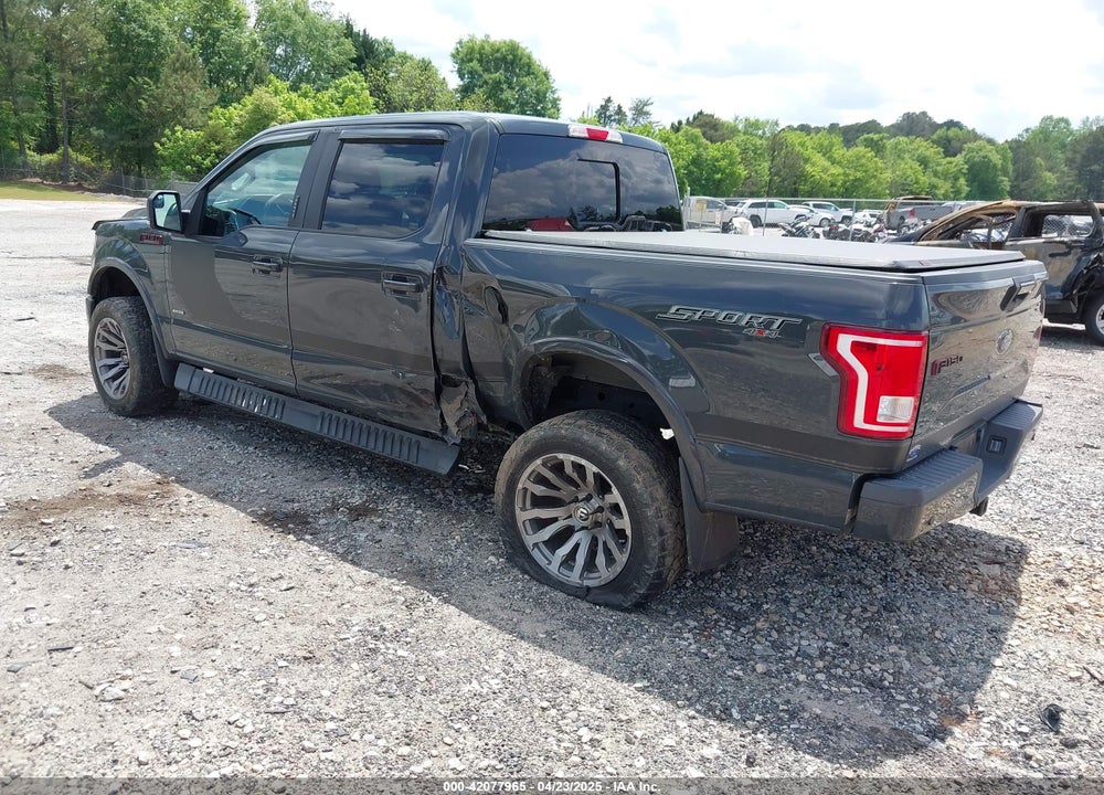2016 FORD F-150 VIN: 1FTEW1EGXGFD42191