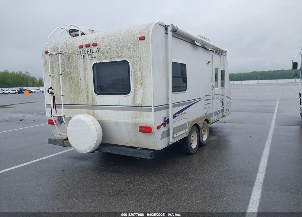 2003 R-VISION TRAVEL TRAILER VIN: 4WY200J2631022520