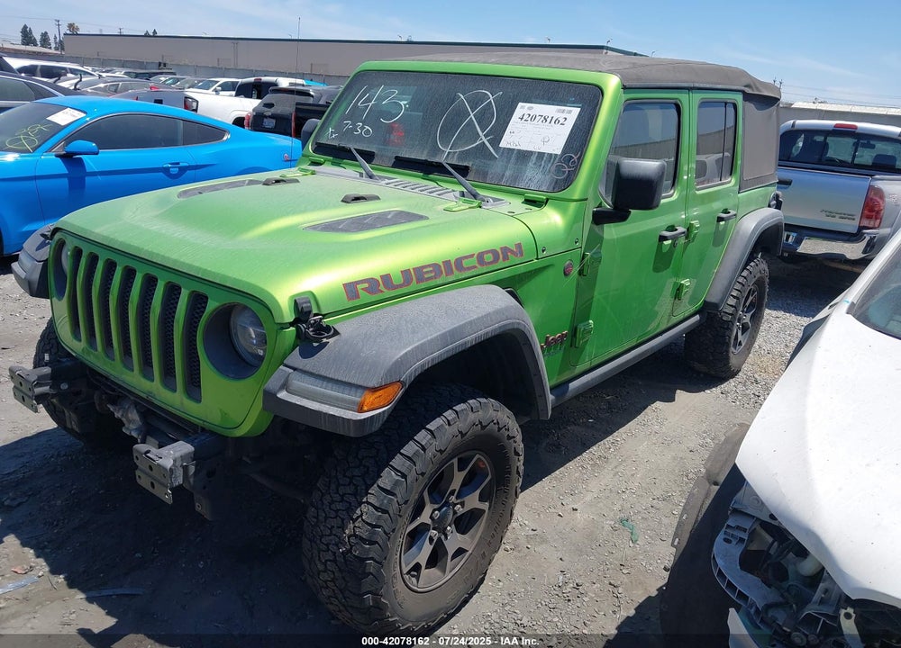 2019 JEEP WRANGLER UNLIMITED VIN: 1C4HJXFN3KW535724