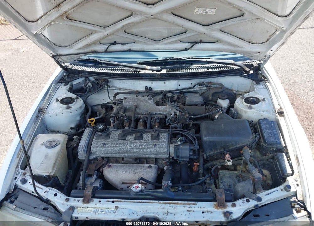 1996 TOYOTA COROLLA DX VIN: JT2BB02E8T0109749