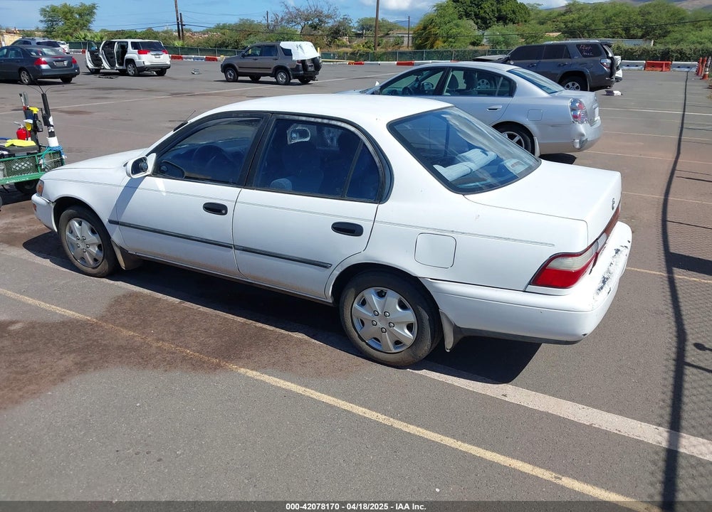 1996 TOYOTA COROLLA DX VIN: JT2BB02E8T0109749