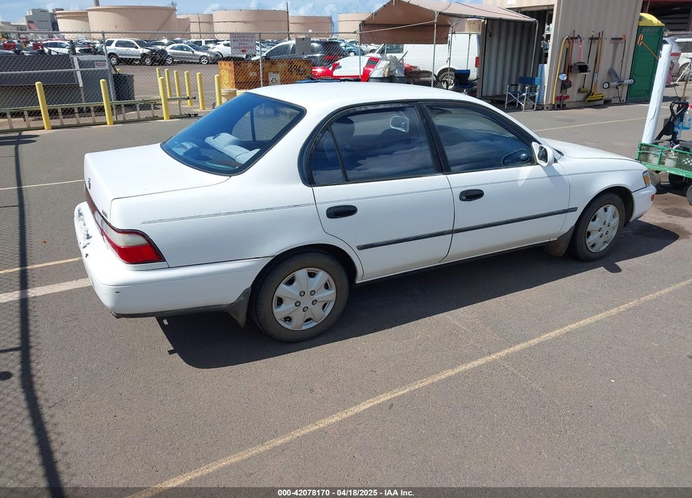 1996 TOYOTA COROLLA DX VIN: JT2BB02E8T0109749