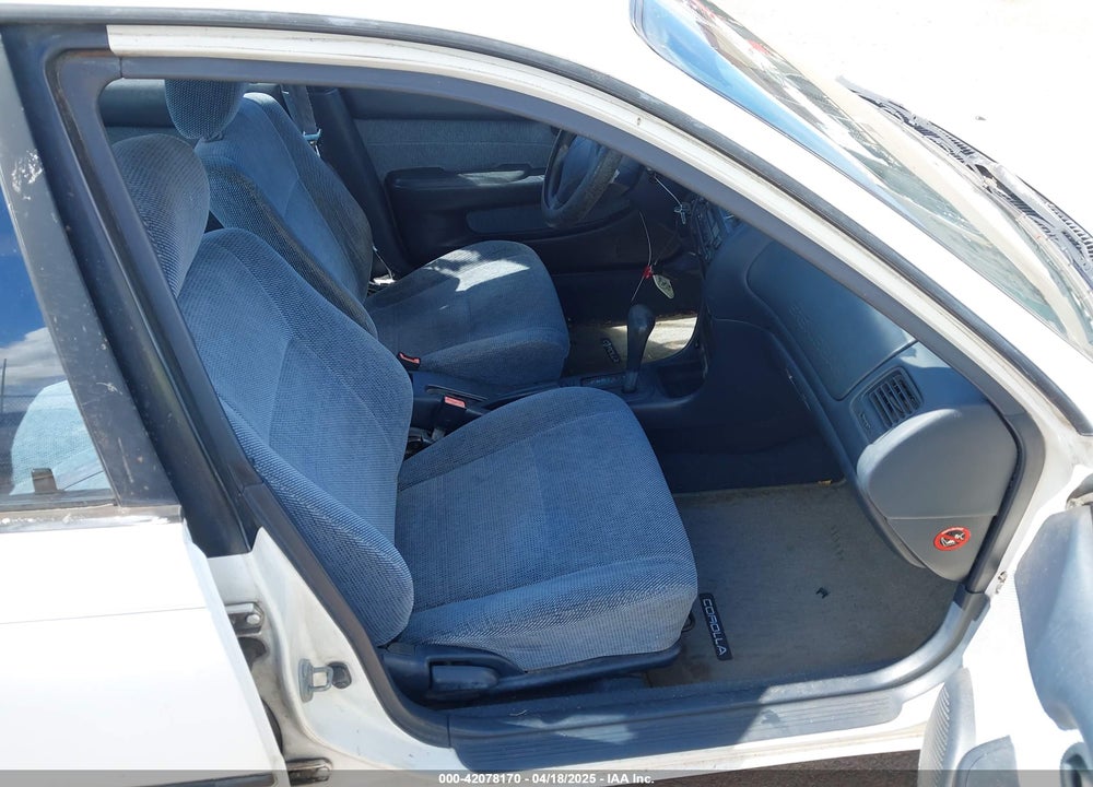 1996 TOYOTA COROLLA DX VIN: JT2BB02E8T0109749