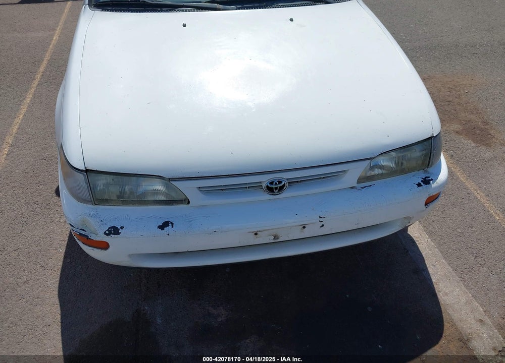 1996 TOYOTA COROLLA DX VIN: JT2BB02E8T0109749