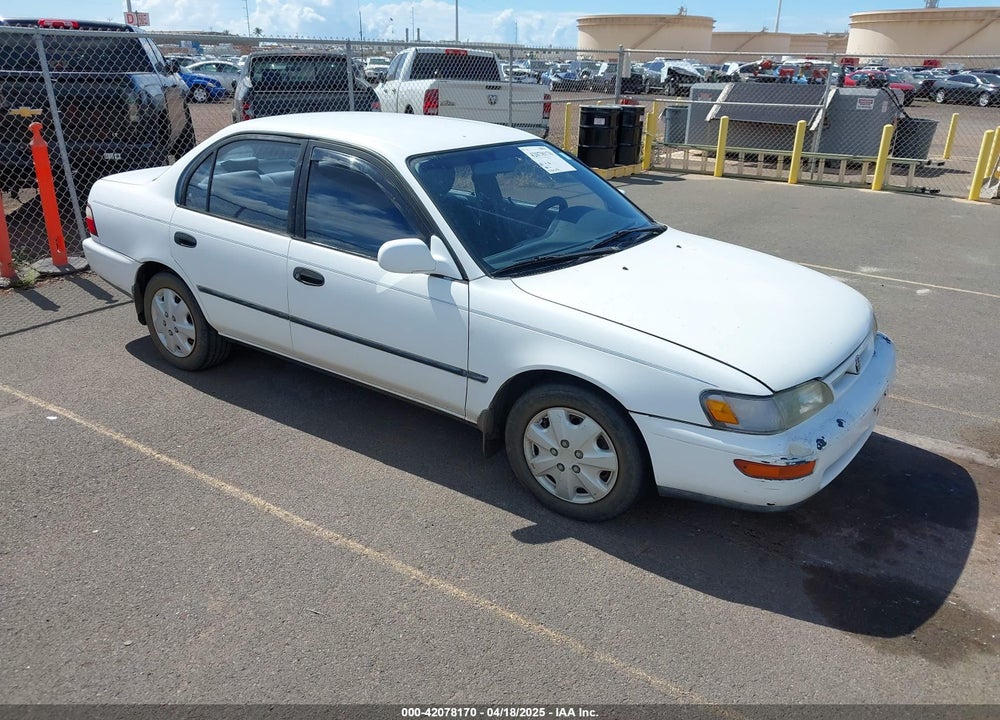 1996 TOYOTA COROLLA DX VIN: JT2BB02E8T0109749