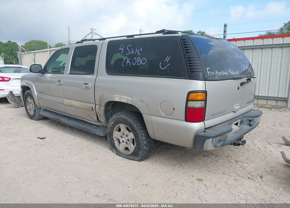 2004 CHEVROLET SUBURBAN 1500 LT VIN: 1GNEC16Z34J268718