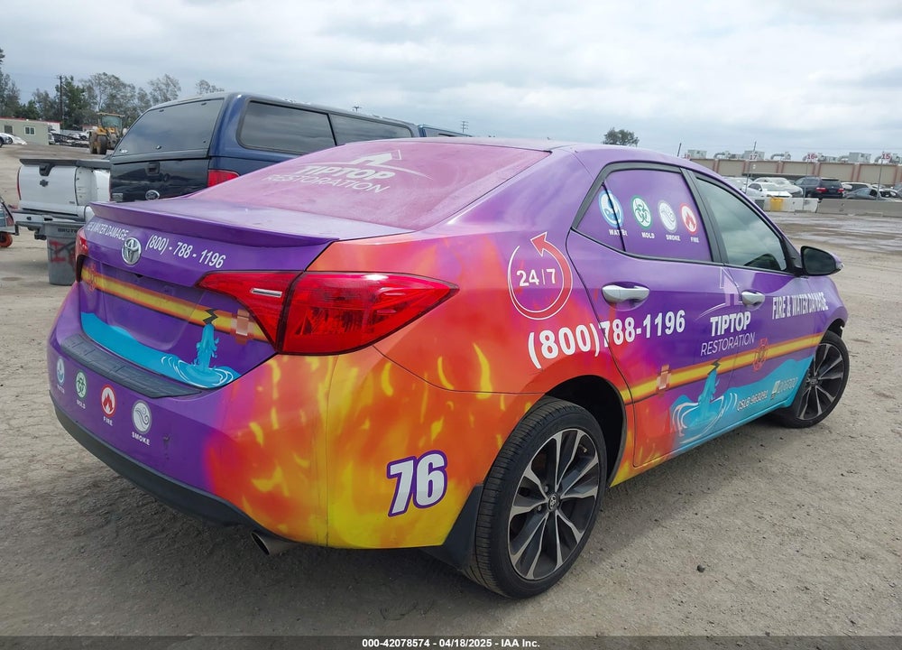 2018 TOYOTA COROLLA VIN: 5YFBURHE3JP800705