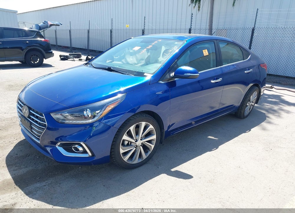 2022 HYUNDAI ACCENT LIMITED VIN: 3KPC34A68NE174699