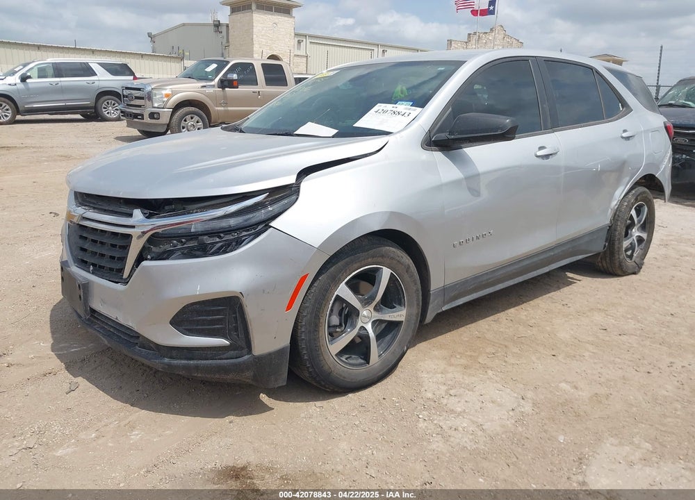 2022 CHEVROLET EQUINOX VIN: 3GNAXHEV2NS192791