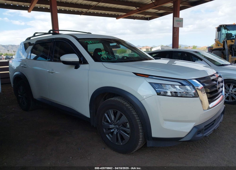 2022 NISSAN PATHFINDER SV 2WD VIN: 5N1DR3BA5NC238362