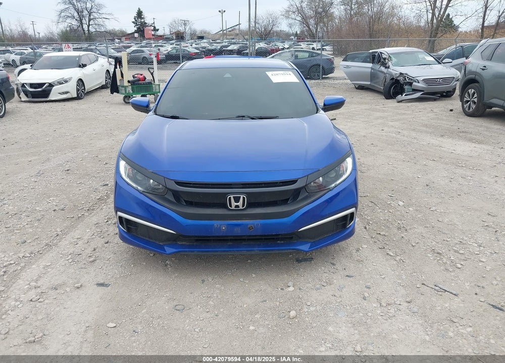 2020 HONDA CIVIC VIN: 2HGFC2F69LH550744