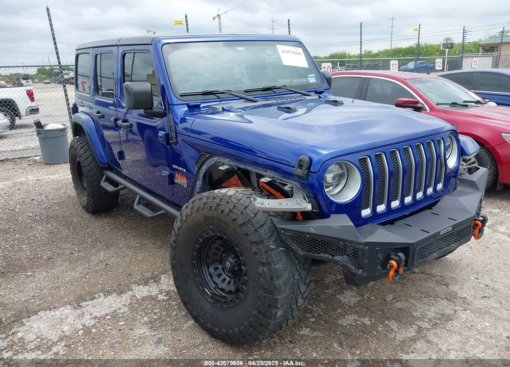 2018 JEEP WRANGLER UNLIMITED SAHARA 4X4 VIN: 1C4HJXEN7JW198345
