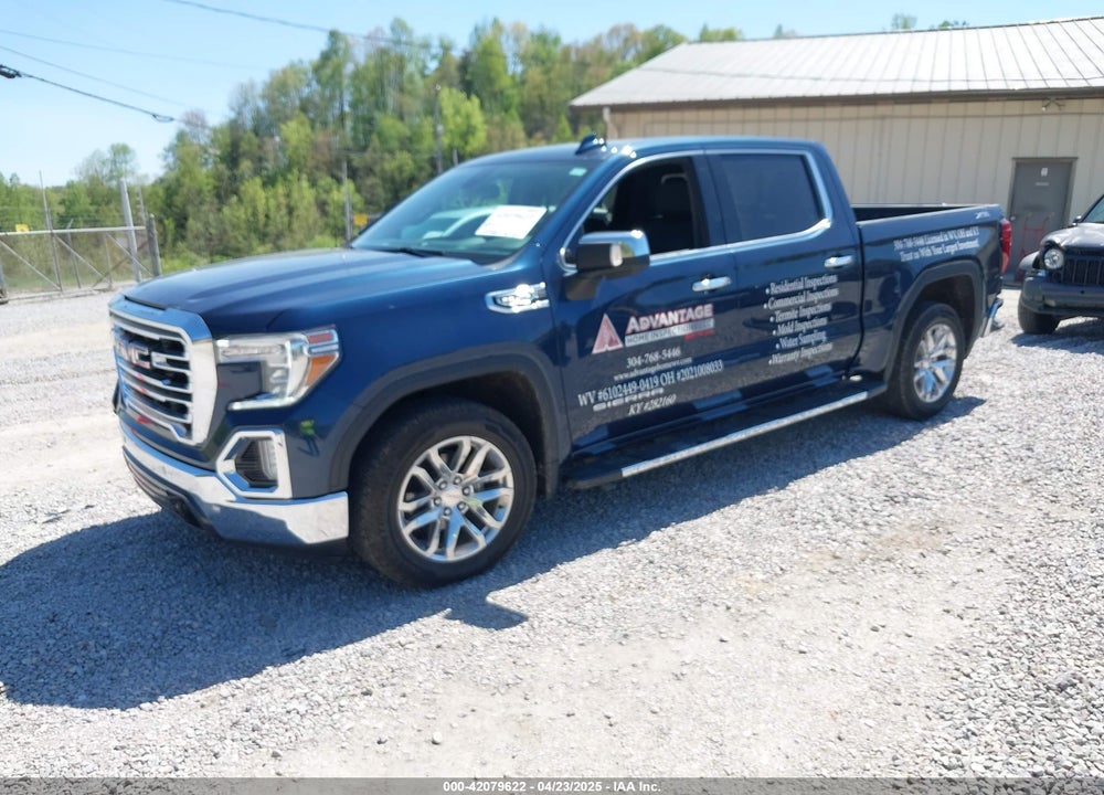 2022 GMC SIERRA 1500 LIMITED 4WD SHORT BOX SLT VIN: 3GTU9DED3NG126799