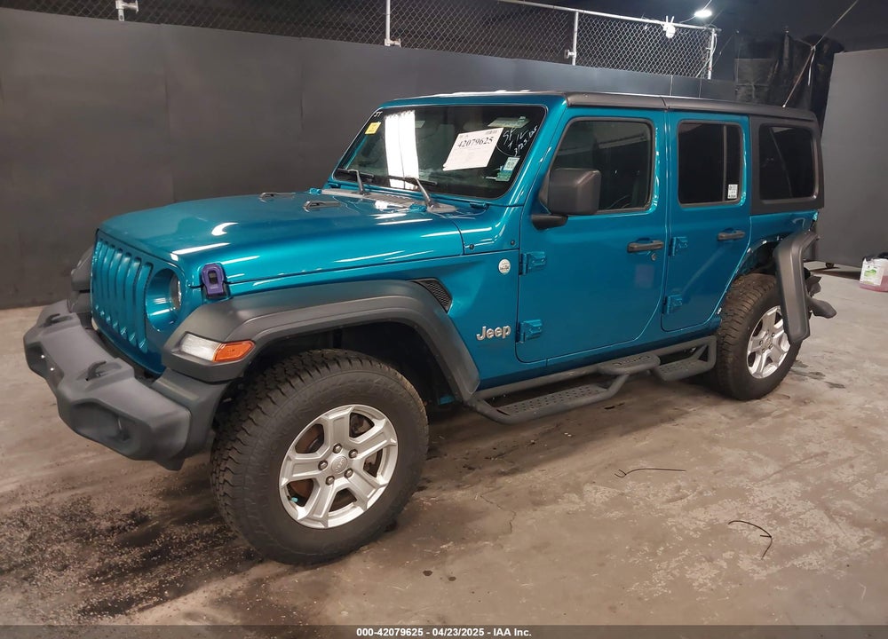 2020 JEEP WRANGLER UNLIMITED SPORT S 4X4 VIN: 1C4HJXDN9LW194222