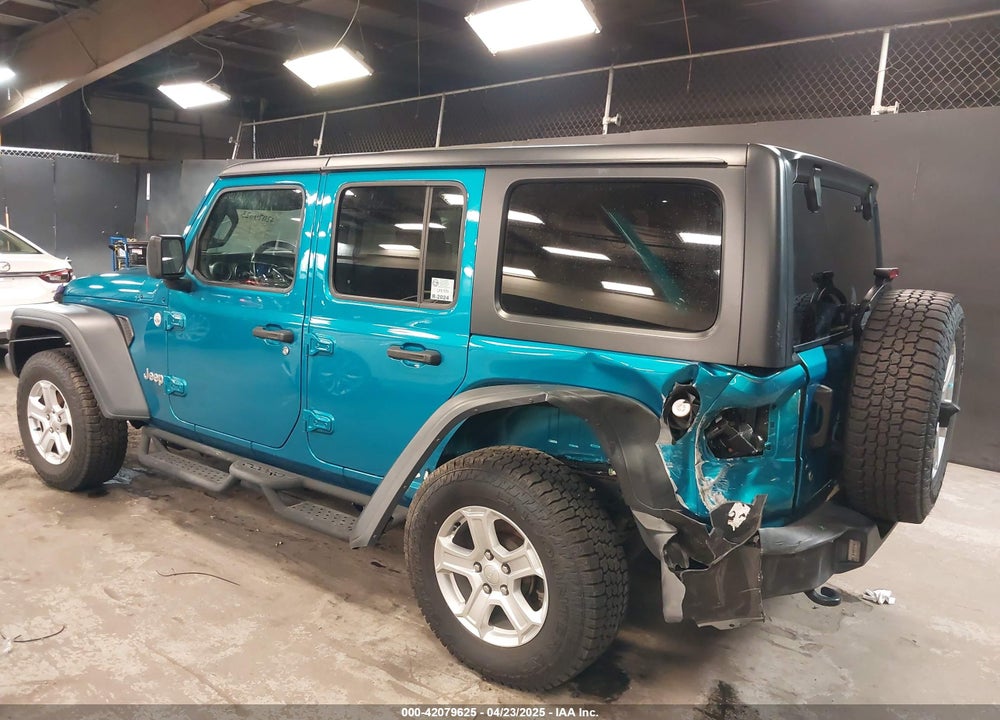 2020 JEEP WRANGLER UNLIMITED SPORT S 4X4 VIN: 1C4HJXDN9LW194222