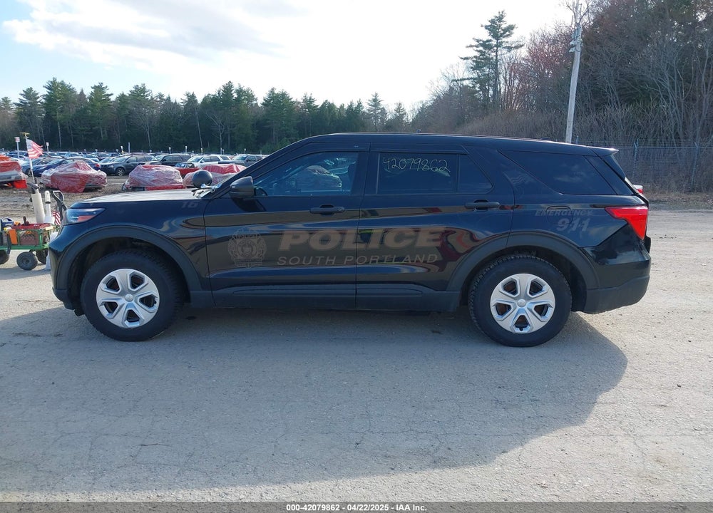 2022 FORD POLICE INTERCEPTOR SEDAN VIN: 1FM5K8AW9NNA03633