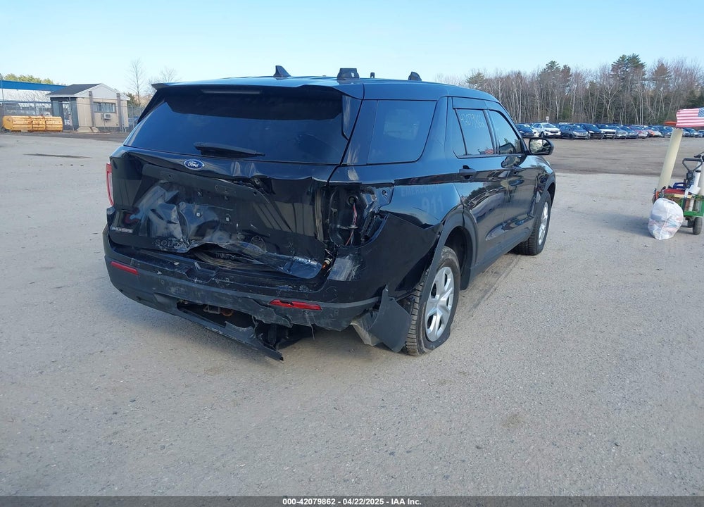 2022 FORD POLICE INTERCEPTOR SEDAN VIN: 1FM5K8AW9NNA03633