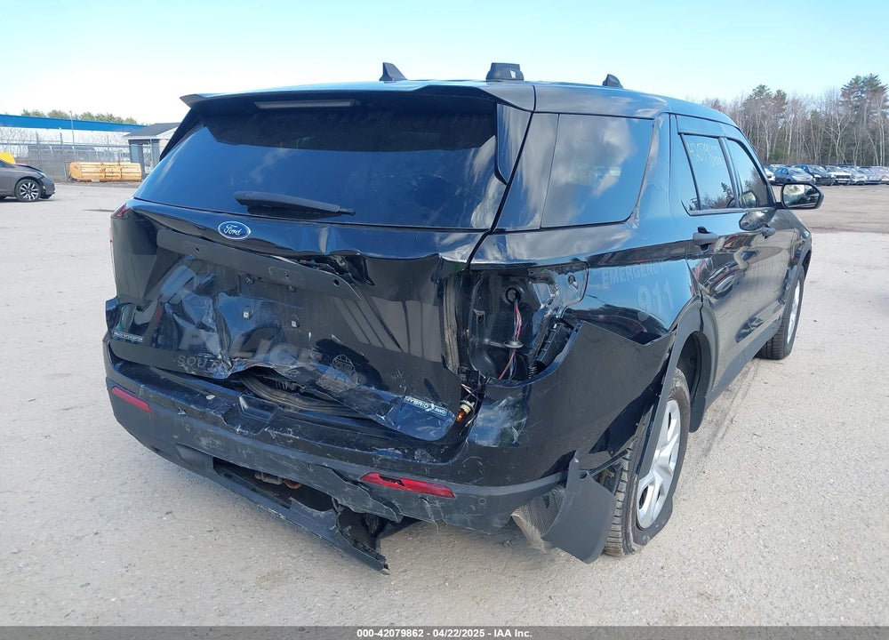 2022 FORD POLICE INTERCEPTOR SEDAN VIN: 1FM5K8AW9NNA03633