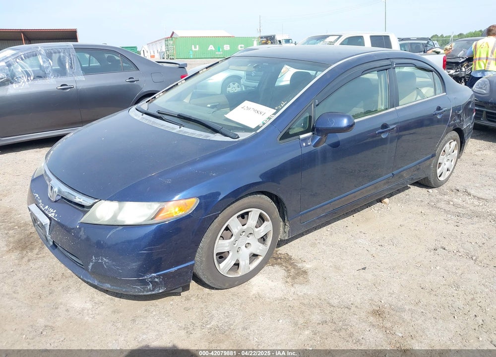 2006 HONDA CIVIC LX VIN: 1HGFA16526L099753