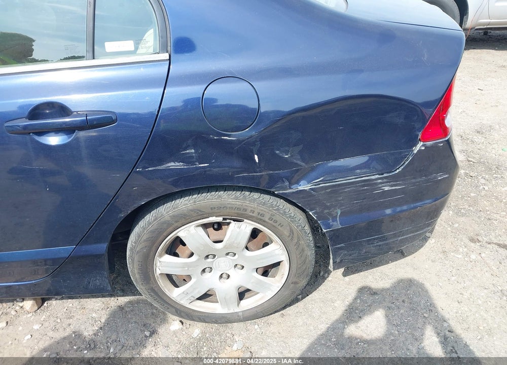 2006 HONDA CIVIC LX VIN: 1HGFA16526L099753