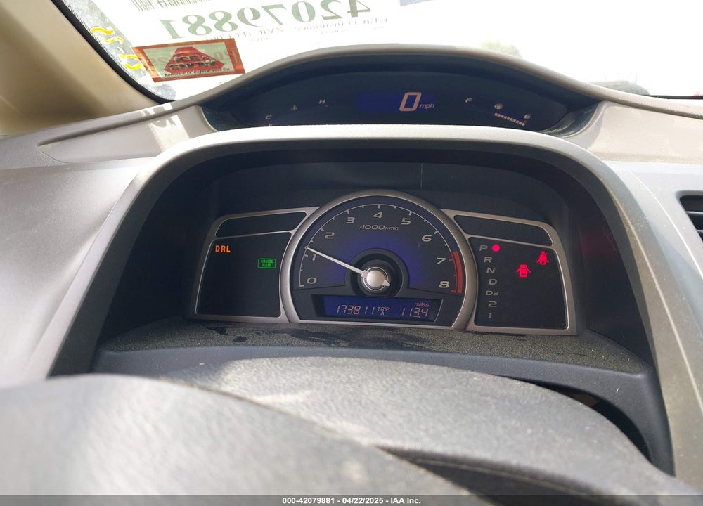 2006 HONDA CIVIC LX VIN: 1HGFA16526L099753
