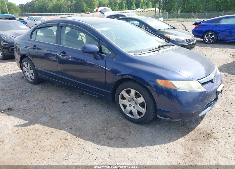 2006 HONDA CIVIC LX VIN: 1HGFA16526L099753