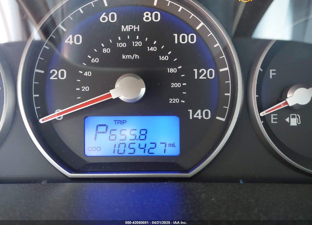 2011 HYUNDAI SANTA FE GLS VIN: 5XYZG3AB6BG013711