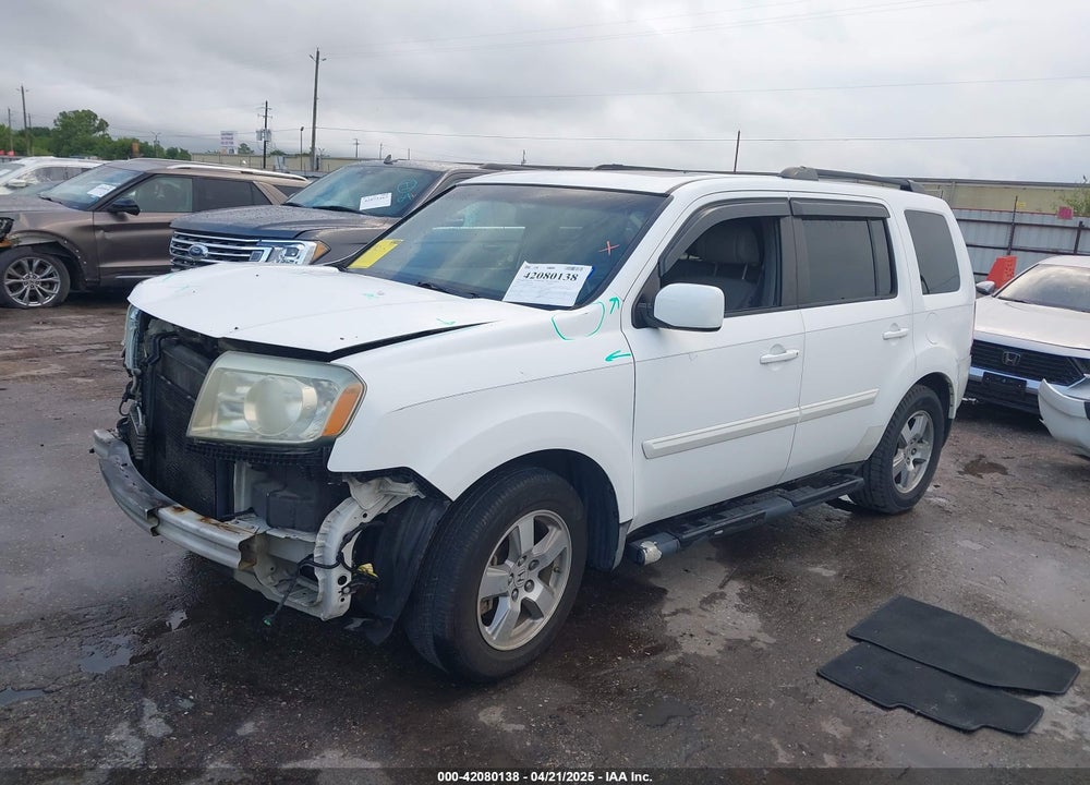 2009 HONDA PILOT EX-L VIN: 5FNYF48509B032616