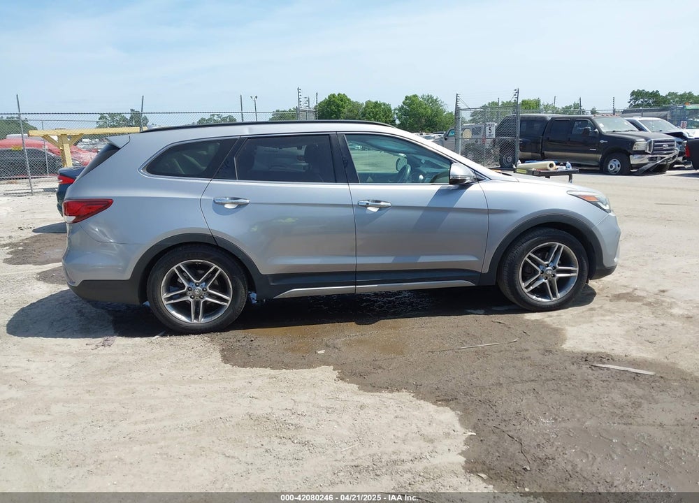 2017 HYUNDAI SANTA FE VIN: KM8SR4HF3HU186163
