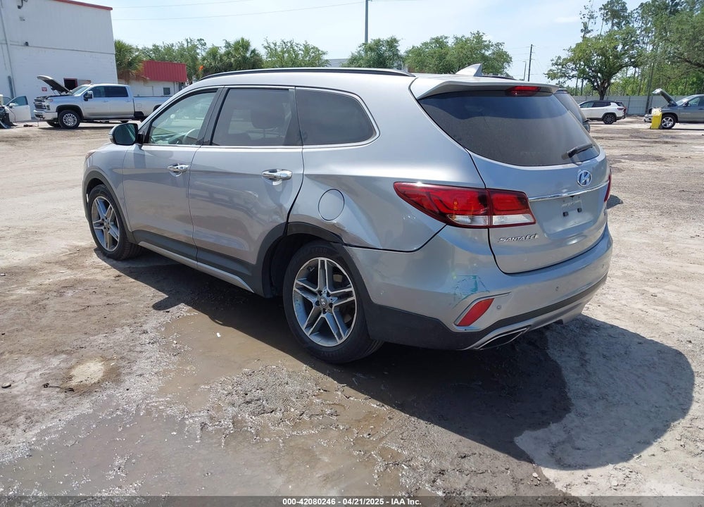 2017 HYUNDAI SANTA FE VIN: KM8SR4HF3HU186163