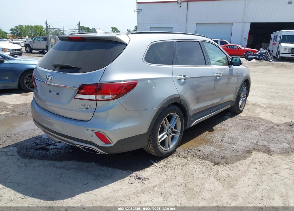 2017 HYUNDAI SANTA FE VIN: KM8SR4HF3HU186163