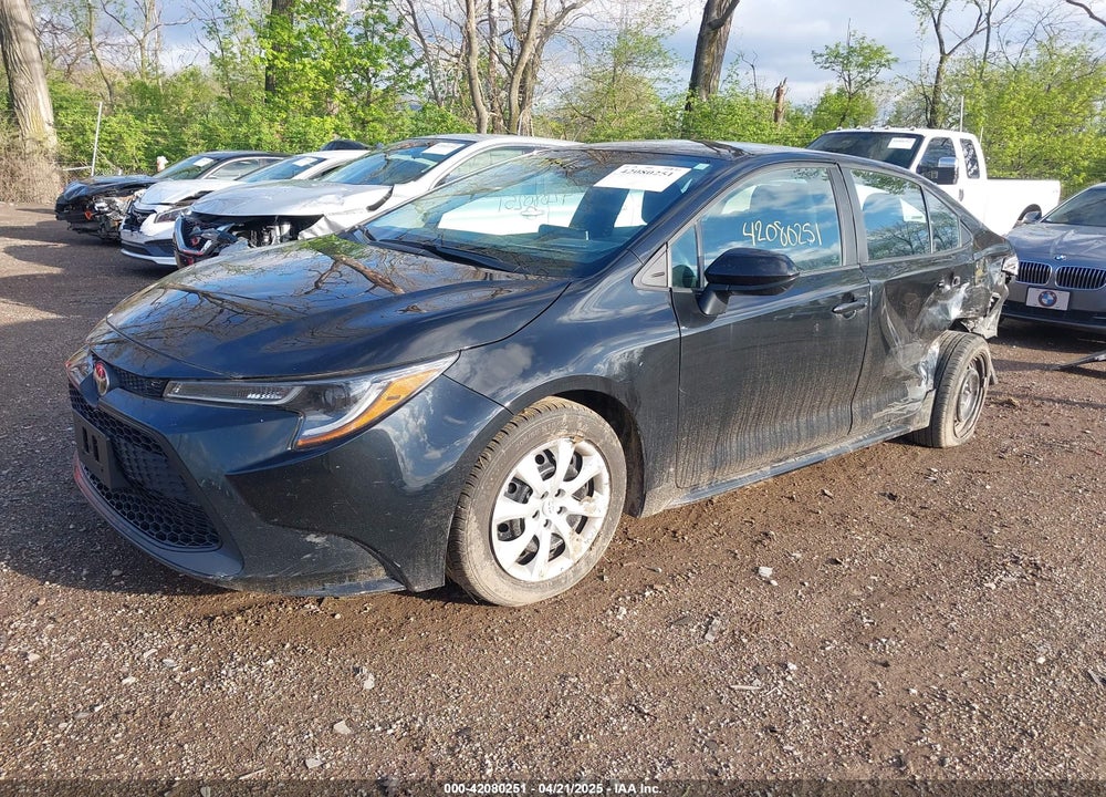 2021 TOYOTA COROLLA LE VIN: 5YFEPMAE0MP179381
