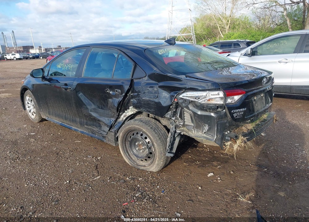 2021 TOYOTA COROLLA LE VIN: 5YFEPMAE0MP179381