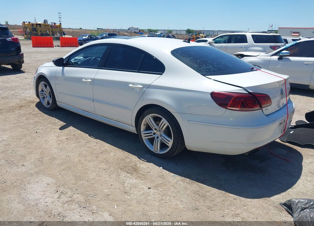 2016 VOLKSWAGEN CC VIN: WVWRP7AN8GE518666