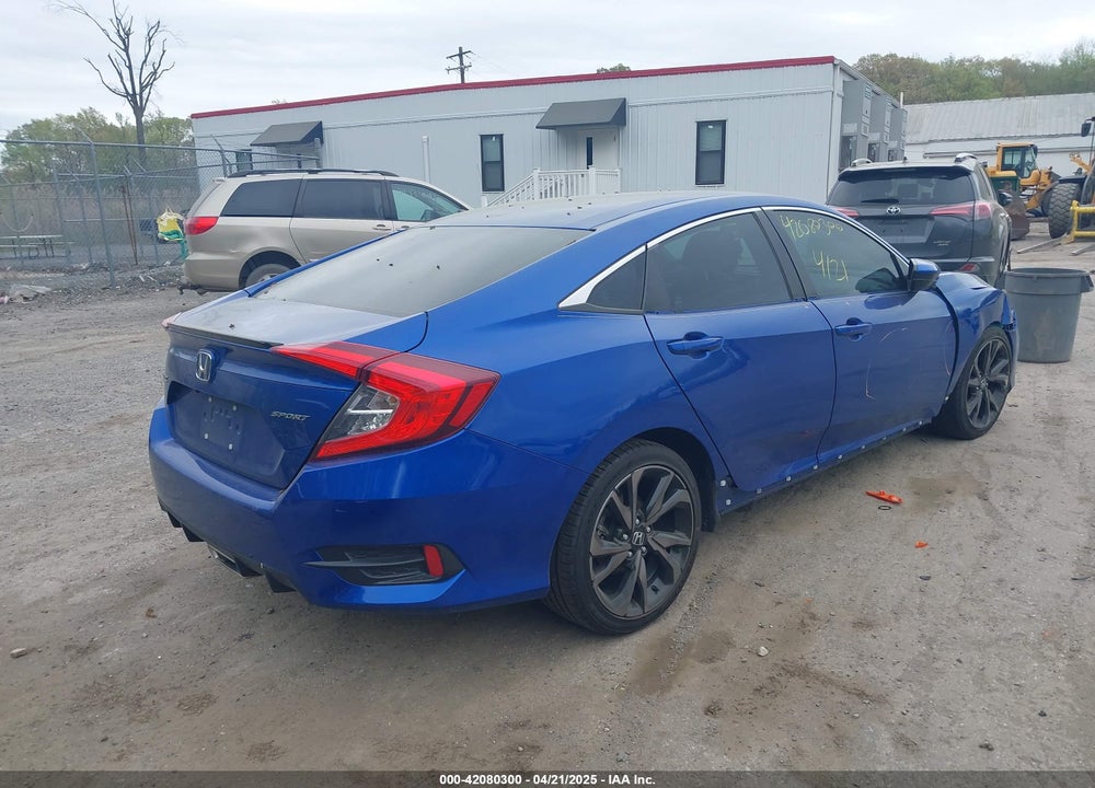 2021 HONDA CIVIC SPORT VIN: 2HGFC2F8XMH529887