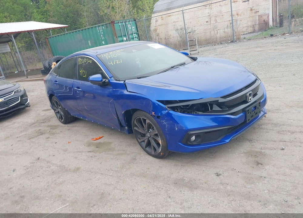 2021 HONDA CIVIC SPORT VIN: 2HGFC2F8XMH529887