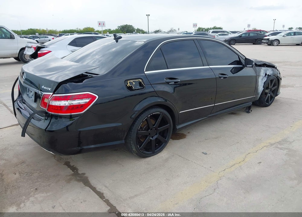 2011 MERCEDES-BENZ E-CLASS VIN: WDDHF8HB5BA461204