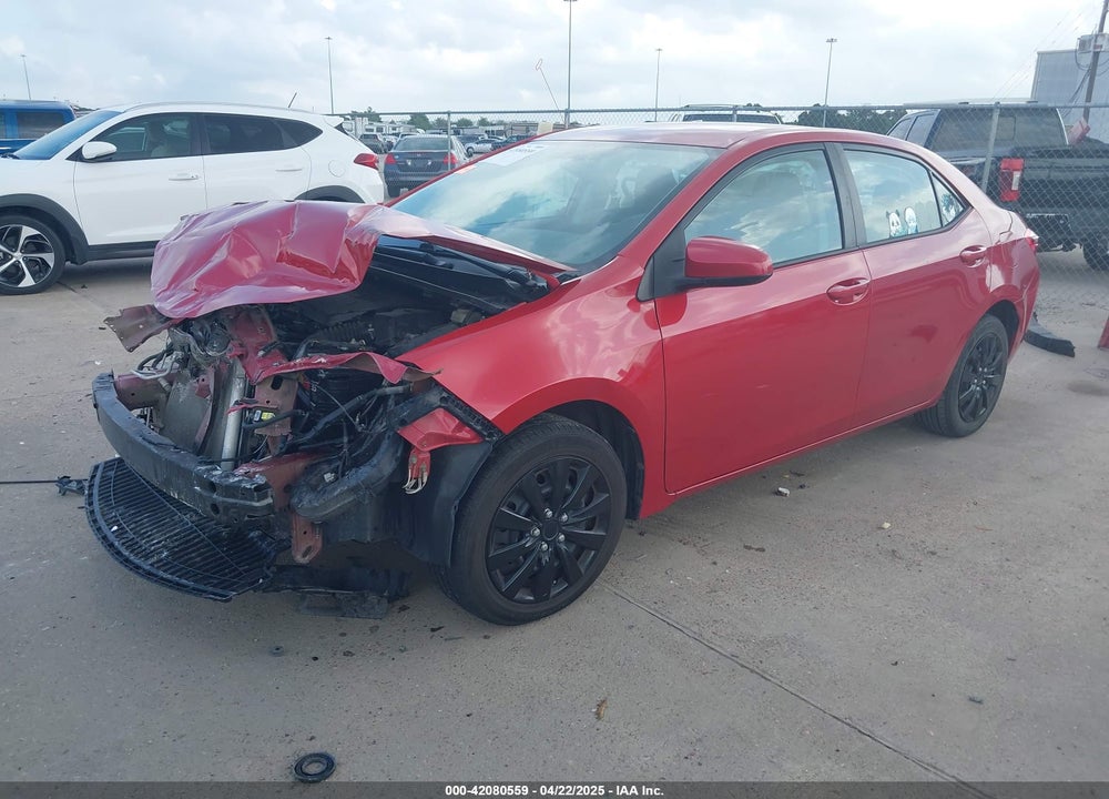 2015 TOYOTA COROLLA LE VIN: 5YFBURHE5FP358033