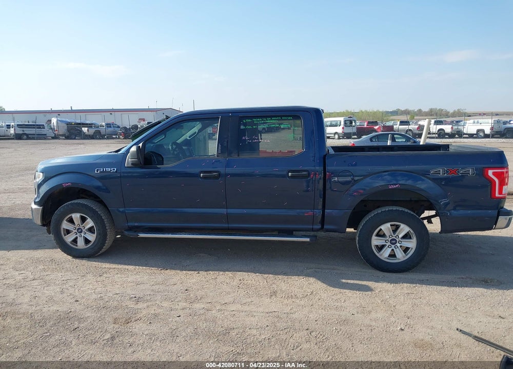 2016 FORD F-150 XLT VIN: 1FTEW1E85GFC44288
