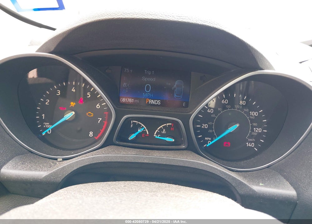 2017 FORD ESCAPE SE VIN: 1FMCU0GD1HUD66091