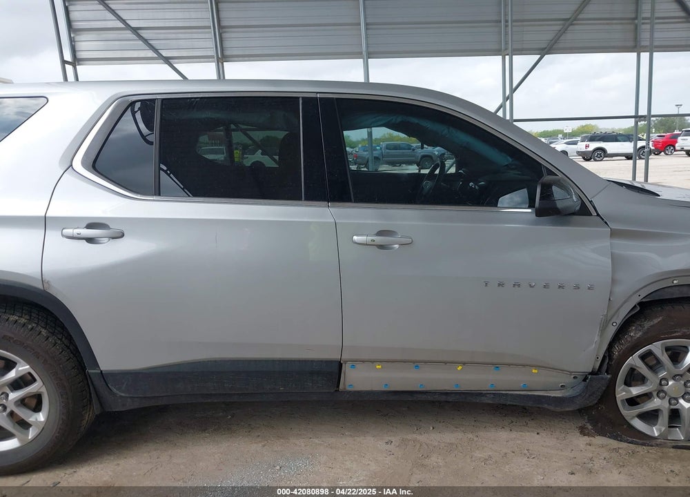 2021 CHEVROLET TRAVERSE FWD LS VIN: 1GNERFKWXMJ232175