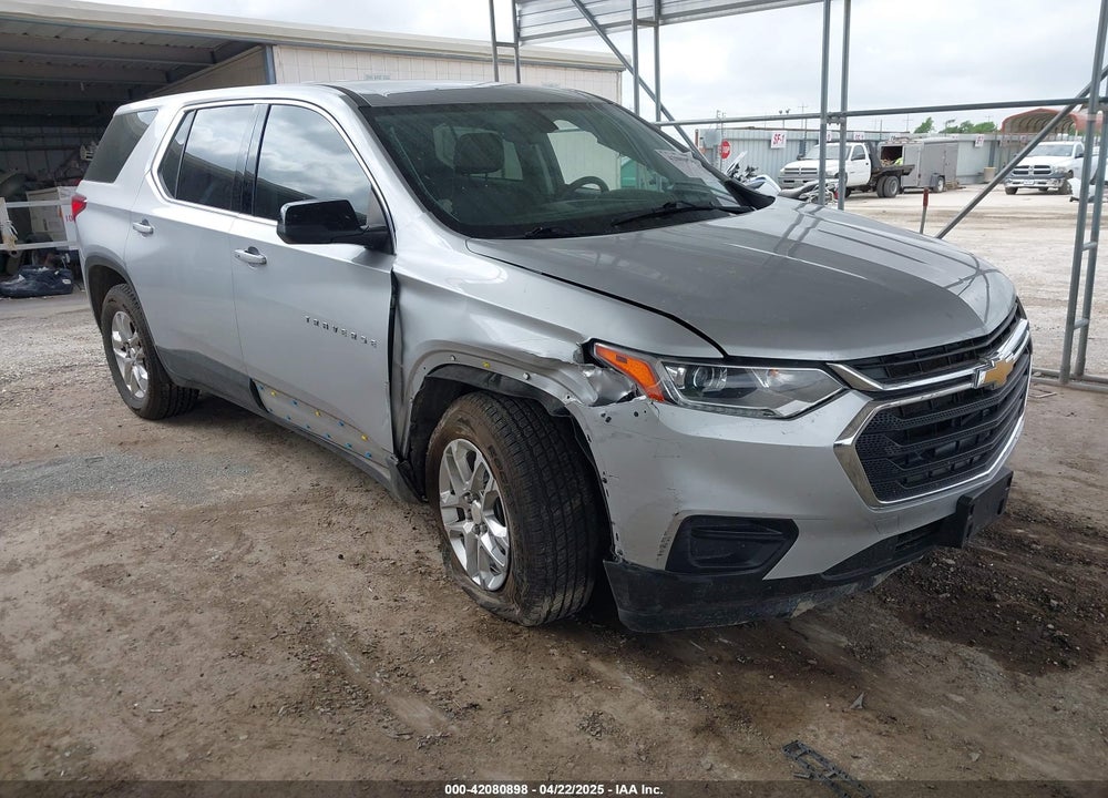 2021 CHEVROLET TRAVERSE FWD LS VIN: 1GNERFKWXMJ232175