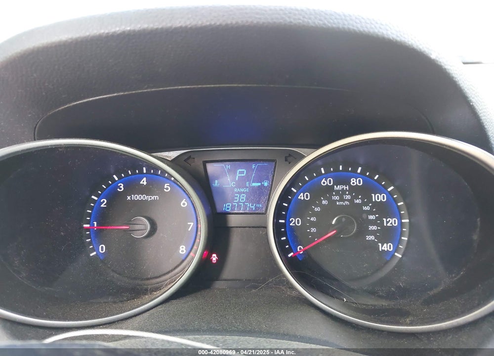 2012 HYUNDAI TUCSON VIN: KM8JU3ACXCU460522