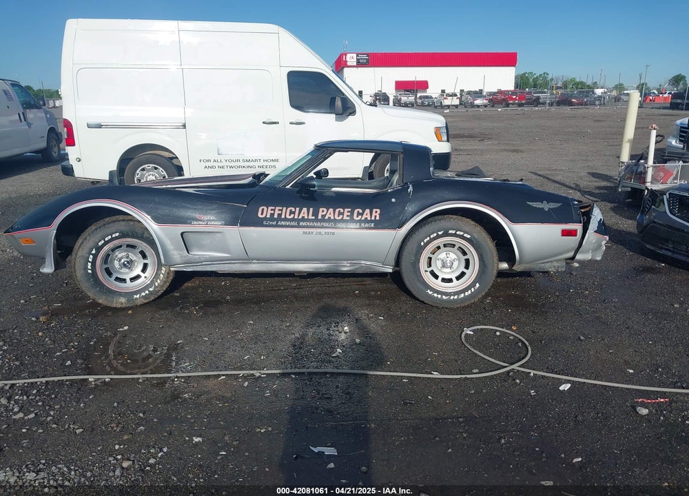 1978 CHEV CORVETTE ANNIVERSARY VIN: 1Z87L8S900145