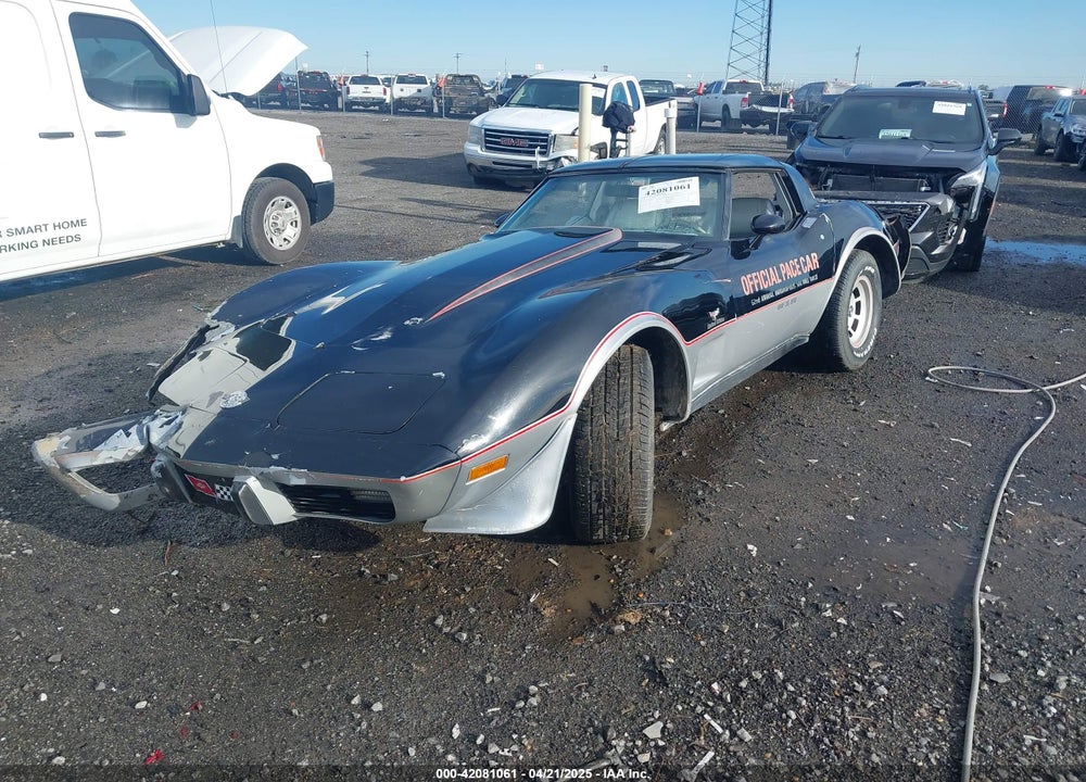 1978 CHEV CORVETTE ANNIVERSARY VIN: 1Z87L8S900145