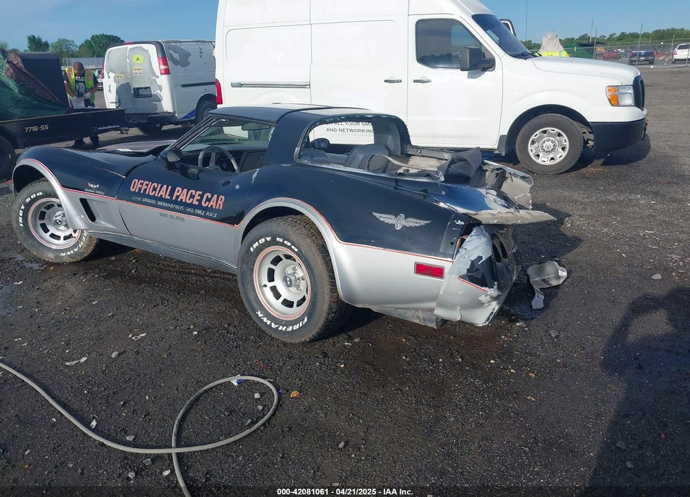 1978 CHEV CORVETTE ANNIVERSARY VIN: 1Z87L8S900145