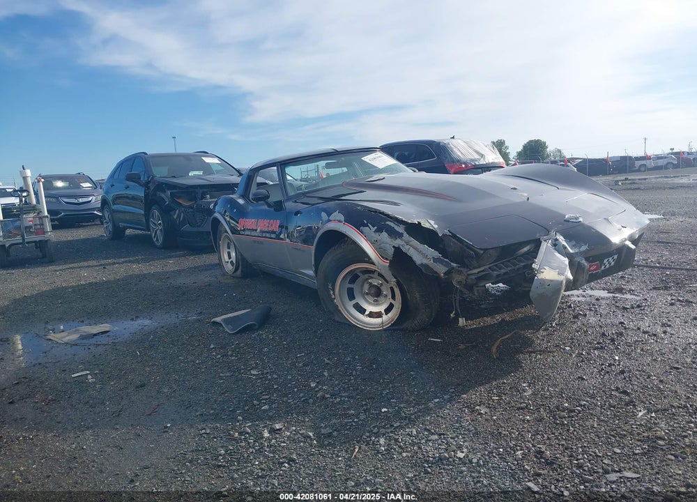 1978 CHEV CORVETTE ANNIVERSARY VIN: 1Z87L8S900145