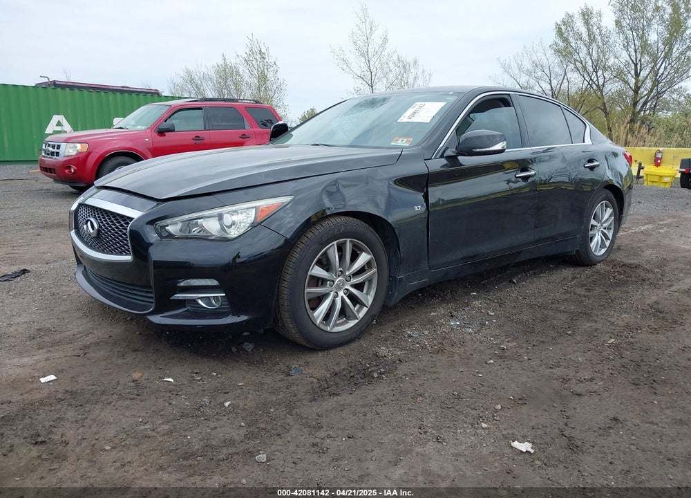 2015 INFINITI Q50 PREMIUM/SPORT VIN: JN1BV7AR4FM414144